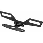 Ersandy - support de feu arrire de plaque d'immatriculation pliable pour support de moto