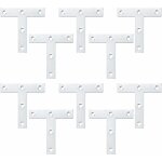 Ersandy - supports en forme de t, plaque de rparation plate, supports d'angle en acier inox, plaques ...