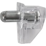 Ersandy - taquet etagere 5 mm ? 50 unit�s avec tige acier avec revetement plastique ? taquets pour �tag�res ...