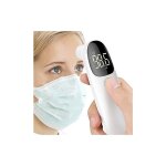Thermomtre frontal et auriculaire infrarouge mdicale thermometre sans contact pour adulte enfant bb, ...