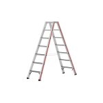 Matisre - escabeau 2x7 marches - hauteur max. de travail 3, 15m - 862414