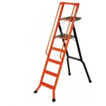 Peddinghaus - escabeau 5 marches - hauteur de travail max. 3, 10m - marches caillebotis - 201970
