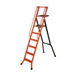 Peddinghaus - escabeau 6 marches professionnel mondelin 201980 en aluminium hauteur d'accès 3, 40m avec ... Peddinghaus - escabeau 6 marches professionnel mondelin 201980 en aluminium hauteur d'accès 3, 40m avec ...