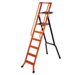 Peddinghaus - escabeau 6 marches professionnel mondelin 201980 en aluminium hauteur d'accs 3, 40m avec ...