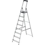 Werka pro ? escabeau aluminium 8 marches ? hauteur ouverte 222, 9 cm ? charge maximale 150 kg ? conformit� ...