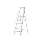 Escabeau 12 marches - hauteur max. de travail 4. 80m - 8081 / 12