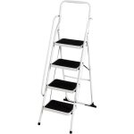 Facilitys - escabeau marchepied pliable - 4 marches - capacité 150 kg - sécurité - idéal travaux, peinture, ... Facilitys - escabeau marchepied pliable - 4 marches - capacité 150 kg - sécurité - idéal travaux, peinture, ...