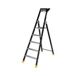Centaure - duarib escabeau mp alu laqu� 3 � 6 marches au choix 639205 - 6