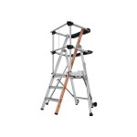 Tubesca comabi - escabeau pirl 3 marches - hauteur max. de travail 2. 70m - 2274153 Tubesca comabi - escabeau pirl 3 marches - hauteur max. de travail 2. 70m - 2274153