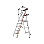 Tubesca comabi - escabeau pirl 5 marches - hauteur max. de travail 3. 17m - 2274155 Tubesca comabi - escabeau pirl 5 marches - hauteur max. de travail 3. 17m - 2274155
