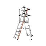 Tubesca comabi - escabeau pirl 6 marches - hauteur max. de travail 3, 40m - 2274166