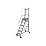 Echelle direct - escabeau roulant de 5 marches. hauteur de travail maximale de 3. 13m - 19605