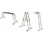No brand - escalier en aluminium rglable dans diffrentes positions de cobra tape up