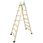 Escaleras climent - escalier en bois marches larges hauteur 190cm bld - 7 plabell