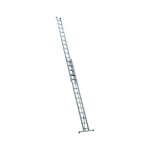 Escalux - echelle aluminium semi - pro coulissante � corde 2x15 haut travail 8 m