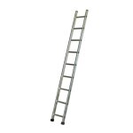 Escalux - echelle aluminium semi - professionnelle simple 9 marches hauteur de travail 3, 44 m - escalux ...