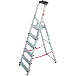 Escalux ? escabeau aluminium 6 marches 3, 21 m ? charge max 150 kg ? norme en131 ? embouts antid�rapants ...