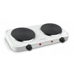 Esperanza ekh010w cuisinire lectrique rglable, 2 zones de chauffage, white