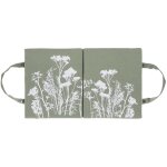 Esschert design - coussins pour les genoux assortis 3 pi�ces vert / rose / bleu