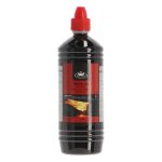 Esschert design - flacon d'huile pour torche - noir - 1 l - livraison gratuite