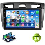 Essgoo - autoradio 9 pouces android 15 pour ford fiesta mk5 2002 - 2008, apple carplay, wifi - 2 + 64g ...