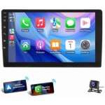 Essgoo - autoradio android 14 9 / 10 pouces double din carplay sans fil android auto gps rds 9' 4 + 64g ...