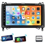 Essgoo - autoradio carplay gps bt wifi pour mercedes benz classe b a w639 w245 w169 w906 4 + 64g