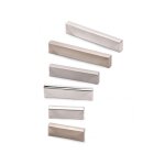 Poign�e cubic 7481 - talla chrom� mat. 55x10x19mm. entraxe 32mm.