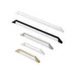 Poign�e right 6841 - talla blanc mat. 360x8x28mm. entraxe 320mm.