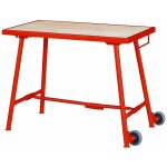 Etabli de monteur pliant pro  roues h820 x l610 x l1080 mm - outifrance