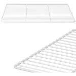Etag�re grillag�e pour armoire r�frig�r�e cong�lateur gn 2 / 1, acier blanc hendi 801888