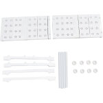 �tag�re de placard extensible, support ajustable pour rangement, largeur 48cm, hauteur 32cm, longueur ...
