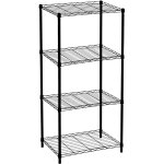 tagre de rangement  4 niveaux ar catterhouse klaus 120 - 56x35x120 cm charge lourde 140 kg cadre ...