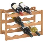 Etag�re � vin 12 bouteilles en bois norway wenko range bouteilles, casier � bouteilles, style scandinave, ...