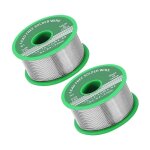 2 pi�ces �tain de soudure , �tain sans plomb avec noyau de colophane, �tain � souder avec flux, fil de ...