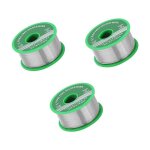 3 pi�ces �tain de soudure , �tain sans plomb avec noyau de colophane, �tain � souder avec flux, fil de ...