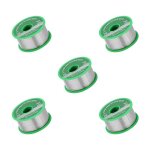 5 pi�ces �tain de soudure , �tain sans plomb avec noyau de colophane, �tain � souder avec flux, fil de ...