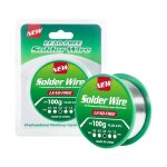 Tain de soudure 0, 8 mm, �tain sans plomb avec noyau de colophane, �tain � souder avec flux 50 g, fil ...