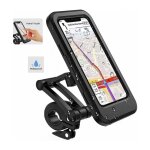 Etanche support telephone velo, 360support smartphone scooter avec habillage pluie porte tlphone pour ...