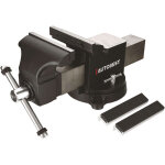 �tau base tournante 150 mm - acier fonte - serre - tube - ouverture max 155mm