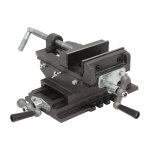 Drakkar equipement - etau � double translation base fixe ouverture 95mm s15634