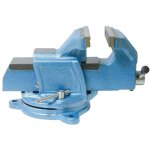 Etau d'�tabli + base tournante - 125 mm