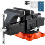 Etau etabli polyvalent largeur machoire 127 mm, etau atelier fonte ductile, ouverture maximale de machoire ...