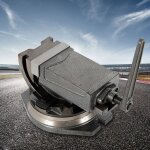 Etau machine 2 axes etau basculant pivotant 125mm