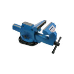 Etau r�glable serre - tube base tourn. mors 105mm ouv. 130mm dolex