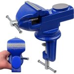 Etau de serrurier, enclume rotative