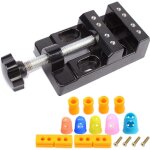 Etau de table mini 16pcs universal etau etabli 57mm etau plat perceuse portable banc etau sculpture craft ...
