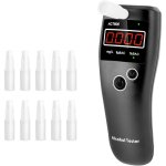 Ethylotest electronique homologu� nf, alcootest avec affichage lcd num�rique, portable testeur d'alcool ...