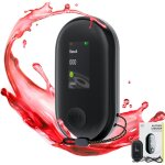 Ethylotest de police avec affichage digital lcd bleu, avec batterie rechargeable usb ethylotest professionnel, ...