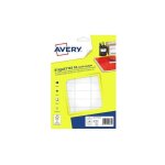 �tiquettes adh�sives 19 x 38 mm avery ete030 - bo�te de 480